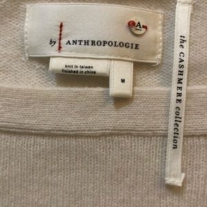 Anthropologie cashmere sweater
